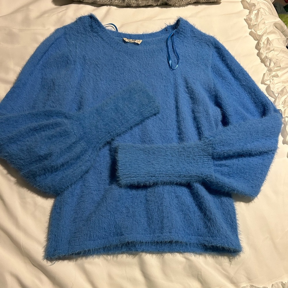 Boutique Blue Top
